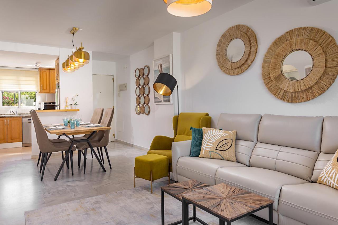 Relax At Premium Beach Flat - Aldea Beach Manilva Bagian luar foto
